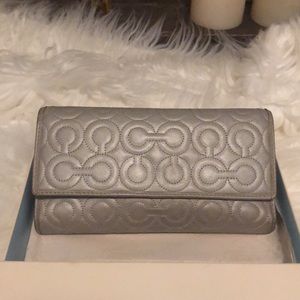COACH WALLET with additional wallet insert and Coach box included.